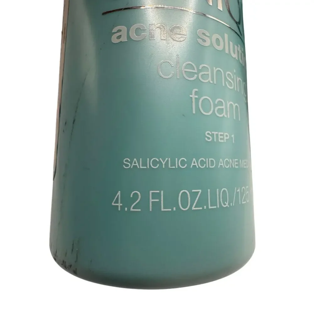 Set of 2 Clinique Acne Solutions Cleansing Foam Salicylic Acid 4.2 fl.Oz/125 ml